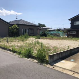 【売地】新発田市藤塚浜　　地積：355.85㎡（107.64坪）自然豊かな閑静な住宅地