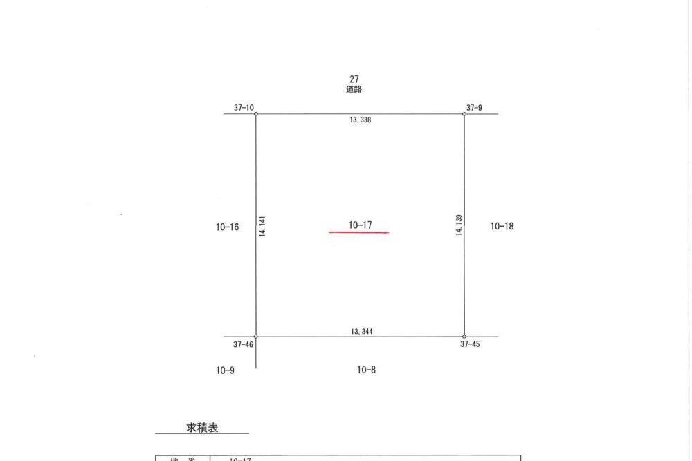 【売地】秋葉区みそら野3丁目　(57.06坪）