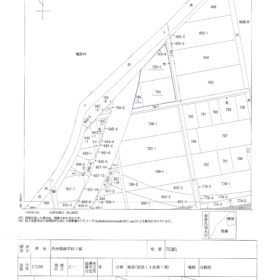 【売倉庫】燕市熊森　土地面積（公簿2,098.59㎡）　建物面積　（822.94㎡）