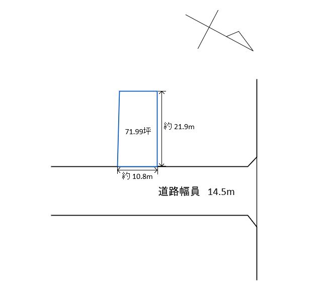 【売地】関屋昭和町1丁目　　（71.99坪）